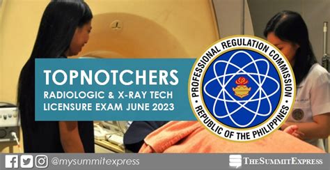 radiologic technology board exam 2023|TOP 10: June 2023 RadTech Licensure Exam (RTLE) Results.